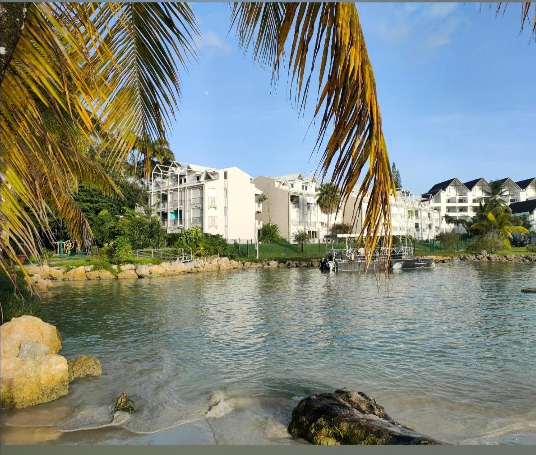 Studio Vue Mer, Pieds Dans L'Eau Le Gosier  Dış mekan fotoğraf